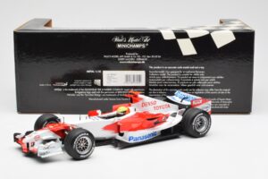 Panasonic Toyota Racing TF106 #8 R. Schumacher F1 2006 Minichamps 1:18 100060007 Kov – obrázok 6 z 6
