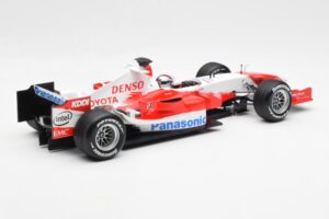 Toyota TF106 Panasonic Toyota Racing J. Trulli F1 Presentation 2006 Minichamps 1:18 AM59554H Kov – obrázok 2 z 6