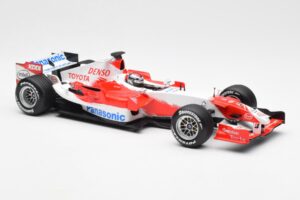 Toyota TF106 Panasonic Toyota Racing J. Trulli F1 Presentation 2006 Minichamps 1:18 AM59554H Kov – obrázok 4 z 6