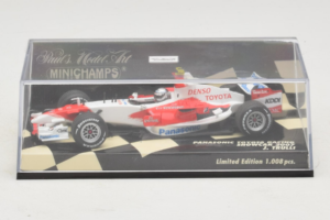 Toyota J. Trulli Panasonic Toyota Racing Showcar F1 2007 Minichamps 1:43 400070082 Kov – obrázok 5 z 5