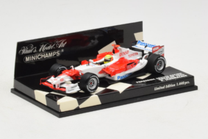 Toyota TF106 Panasonic #11 R. Schumacher Panasonic Toyota Racing Showcar 2006 Minichamps 1:43 400060077 Kov – obrázok 2 z 5