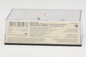 Panasonic Toyota Racing TF108 T. Glock F1 Showcar 2008 Minichamps 1:43 403080082 Kov – obrázok 4 z 5
