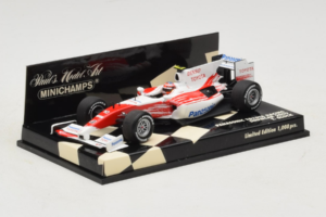 Toyota TF109 #10 T. Glock Panasonic Toyota Racing Showcar F1 2009 Minichamps 1:43 400090080 Kov – obrázok 2 z 5