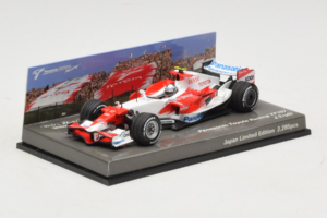Toyota TF107 #12 J. Trulli Panasonic Toyota Racing Showcar F1 2007 Minichamps 1:43 AM60129 Kov – obrázok 2 z 6
