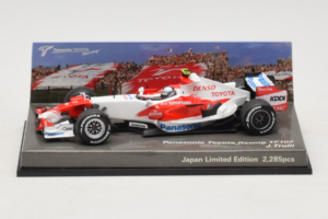 Toyota TF107 #12 J. Trulli Panasonic Toyota Racing Showcar F1 2007 Minichamps 1:43 AM60129 Kov