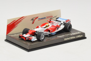 Toyota TF107 #11 R. Schumacher Panasonic Toyota Racing F1 2007 Minichamps 1:43 AM601286 Kov – obrázok 2 z 5