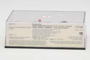 Toyota TF108 #12 J. Trulli Panasonic Toyota Racing F1 2008 Minichamps 1:43 AM61151 Kov – obrázok 5 z 6