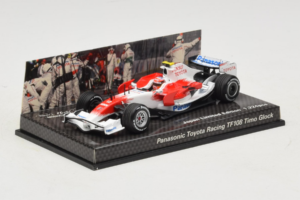 Toyota TF108 #17 T. Glock Panasonic Toyota Racing F1 2008 Minichamps 1:43 AM61152 Kov – obrázok 2 z 6