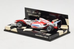 Toyota TF104 Panasonic #16 R. Zonta Panasonic Toyota Racing 2004 Minichamps 1:43 400040116 Kov – obrázok 3 z 5