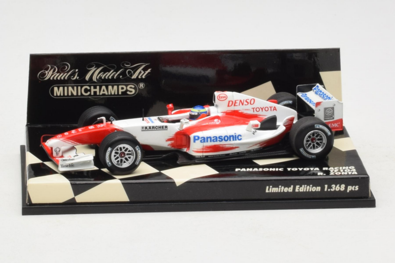 Toyota TF104 Panasonic #16 R. Zonta Panasonic Toyota Racing 2004 Minichamps 1:43 400040116 Kov