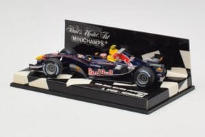 Red Bull RB1 Cosworth S. Speed Test Car 2005 Minichamps 1:43 400050137 Kov – obrázok 3 z 5