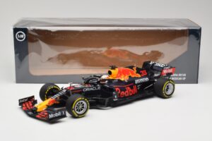 Red Bull Racing Honda RB16B #33 M. Verstappen Mexican GP Winner 2021 Minichamps 1:18 110211933 Živica – obrázok 6 z 6