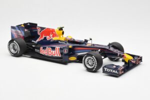Red Bull RB6 #7 M. Webber Red Bull Racing Showcar 2010 Minichamps 1:18 150100076-R1 Kov – obrázok 4 z 6