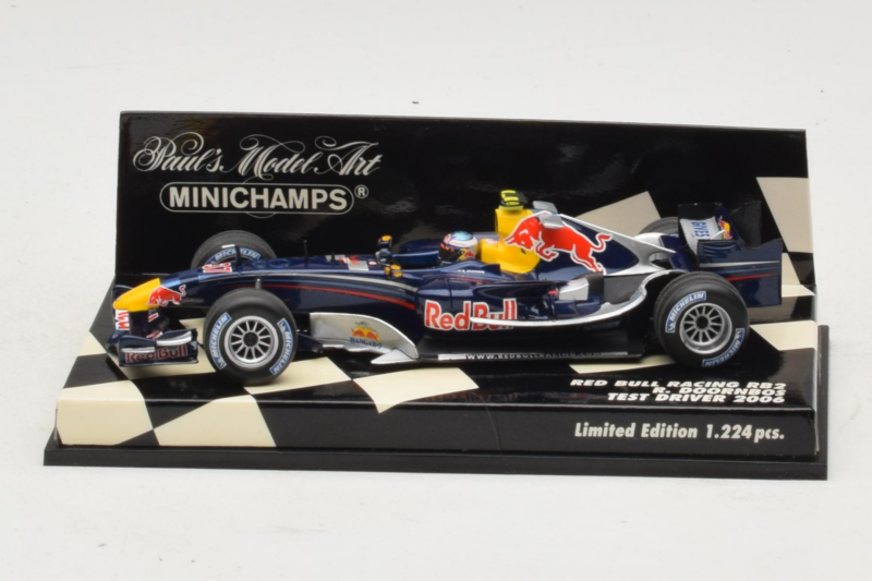 Red Bull Racing RB2 R. Doornbos Test Driver F1 2006 Minichamps 1:43 400060037 Kov