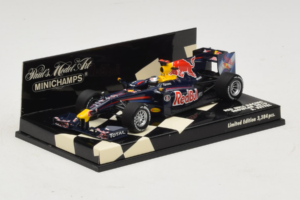 Red Bull Racing RB6 S. Vettel F1 Showcar 2010 Minichamps 1:43 400100075 Kov – obrázok 2 z 5