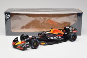 Red Bull RB18 #1 M. Verstappen Monaco GP 3rd Wet 2022 Minichamps 1:18 110220701 Kov – obrázok 6 z 7