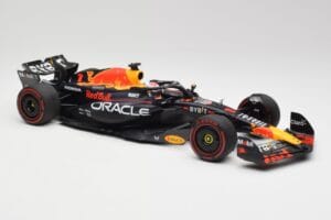 Red Bull RB19 #1 M. Verstappen Qatar Sprint Race 2nd WC 2023 Minichamps 1:18 110231801 Kov – obrázok 4 z 6