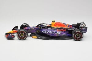 Red Bull RB19 #11 S. Perez Las Vegas GP 3rd 2023 Minichamps 1:18 110232211 Kov – obrázok 3 z 6