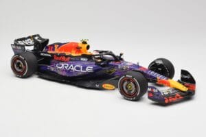 Red Bull RB19 #11 S. Perez Las Vegas GP 3rd 2023 Minichamps 1:18 110232211 Kov – obrázok 4 z 6