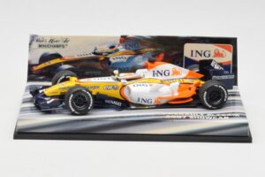 Renault R27 G. Fisichella / H. Kovalainen Showcar 2007 Minichamps 1:43 403070172 Kov