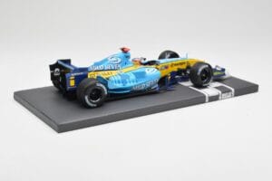 Renault F1 Team R25 #5 F. Alonso 3rd Place Brazil GP 2005 World Champion Minichamps 1:18 117051705 Kov – obrázok 3 z 7