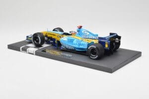 Renault F1 Team R25 #5 F. Alonso 3rd Place Brazil GP 2005 World Champion Minichamps 1:18 117051705 Kov – obrázok 5 z 7