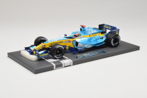 Renault R25 #5 F. Alonso 2nd Place Belgian GP 2005 Minichamps 1:18 117051605 Kov – obrázok 2 z 7