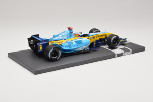 Renault R25 #5 F. Alonso 2nd Place Belgian GP 2005 Minichamps 1:18 117051605 Kov – obrázok 3 z 7