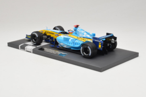 Renault R25 #5 F. Alonso 2nd Place Belgian GP 2005 Minichamps 1:18 117051605 Kov – obrázok 5 z 7