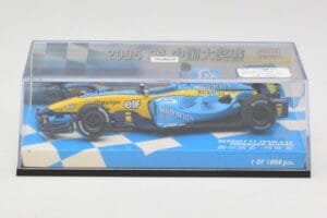 Renault R25 #5 F. Alonso Race Car 2005 Minichamps 1:43 403050025 Kov – obrázok 5 z 5