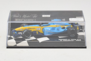 Renault R25 #6 G. Fisichella F1 2005 Minichamps 1:43 400050006 Kov – obrázok 5 z 5