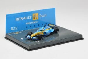 Renault R25 #2 G. Fisichella F1 2005 Minichamps 1:43 403050006 Kov – obrázok 2 z 4