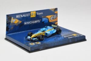 Renault R25 F1 Showcar 2005 Minichamps 1:43 433050099 Kov – obrázok 2 z 4