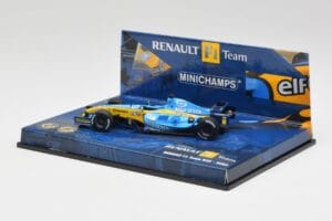 Renault R25 F1 Showcar 2005 Minichamps 1:43 433050099 Kov – obrázok 3 z 4