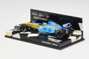 Renault R26 G. Fisichella Showcar F1 2006 Minichamps 1:43 400060072 Kov – obrázok 2 z 5