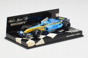Renault R26 G. Fisichella Showcar F1 2006 Minichamps 1:43 400060072 Kov – obrázok 3 z 5