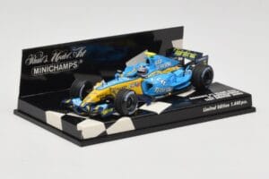 Renault R26 H. Kovalainen F1 Test Car 2006 Minichamps 1:43 400060041 Kov – obrázok 2 z 5