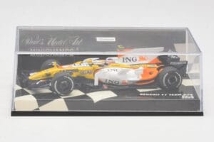 Renault R28 #6 N. Piquet Jr. F1 2008 Minichamps 1:43 400080006 Kov – obrázok 5 z 5