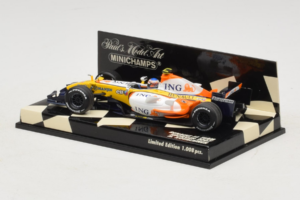 Renault R27 #4 H. Kovalainen Renault F1 Team Showcar 2007 Minichamps 1:43 400070074 Kov – obrázok 3 z 5