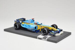 Renault R25 #5 F. Alonso San Marino GP Winner 2005 Minichamps 1:18 117050405 Živica – obrázok 4 z 7