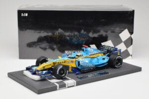 Renault R26 #1 F. Alonso China GP 2006 Minichamps 1:18 117061601 Živica – obrázok 7 z 7