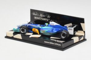 Sauber C24 F. Massa Showcar F1 2005 Minichamps 1:43 400050082 Kov – obrázok 2 z 5