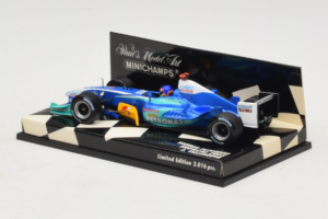 Sauber C24 Petronas #11 J. Villeneuve Sauber Petronas F1 Team Showcar 2005 Minichamps 1:43 400050081 Kov – obrázok 3 z 5