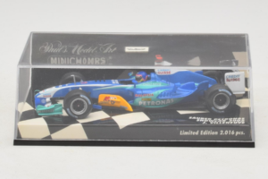 Sauber C24 Petronas #11 J. Villeneuve Sauber Petronas F1 Team Showcar 2005 Minichamps 1:43 400050081 Kov – obrázok 4 z 5