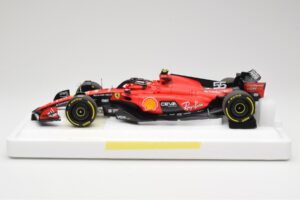 Scuderia Ferrari SF-23 #55 C. Sainz Belgian GP 2023 BBR 1:18 BBR231855C Kov – obrázok 3 z 7