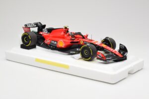 Scuderia Ferrari SF-23 #55 C. Sainz Belgian GP 2023 BBR 1:18 BBR231855C Kov – obrázok 4 z 7