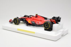 Scuderia Ferrari SF-23 #55 C. Sainz Belgian GP 2023 BBR 1:18 BBR231855C Kov – obrázok 5 z 7