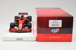 Scuderia Ferrari SF21 #55 C. Sainz Emilia Romagna GP 2021 BBR 1:18 BBR211855 Kov – obrázok 6 z 7