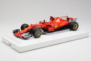 Scuderia Ferrari SF70H #5 S. Vettel Winner Australian GP 2017 End of Race BBR 1:18 BBR181705-E Kov