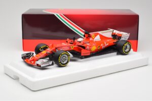 Scuderia Ferrari SF70H #5 S. Vettel Winner Australian GP 2017 End of Race BBR 1:18 BBR181705-E Kov – obrázok 7 z 7